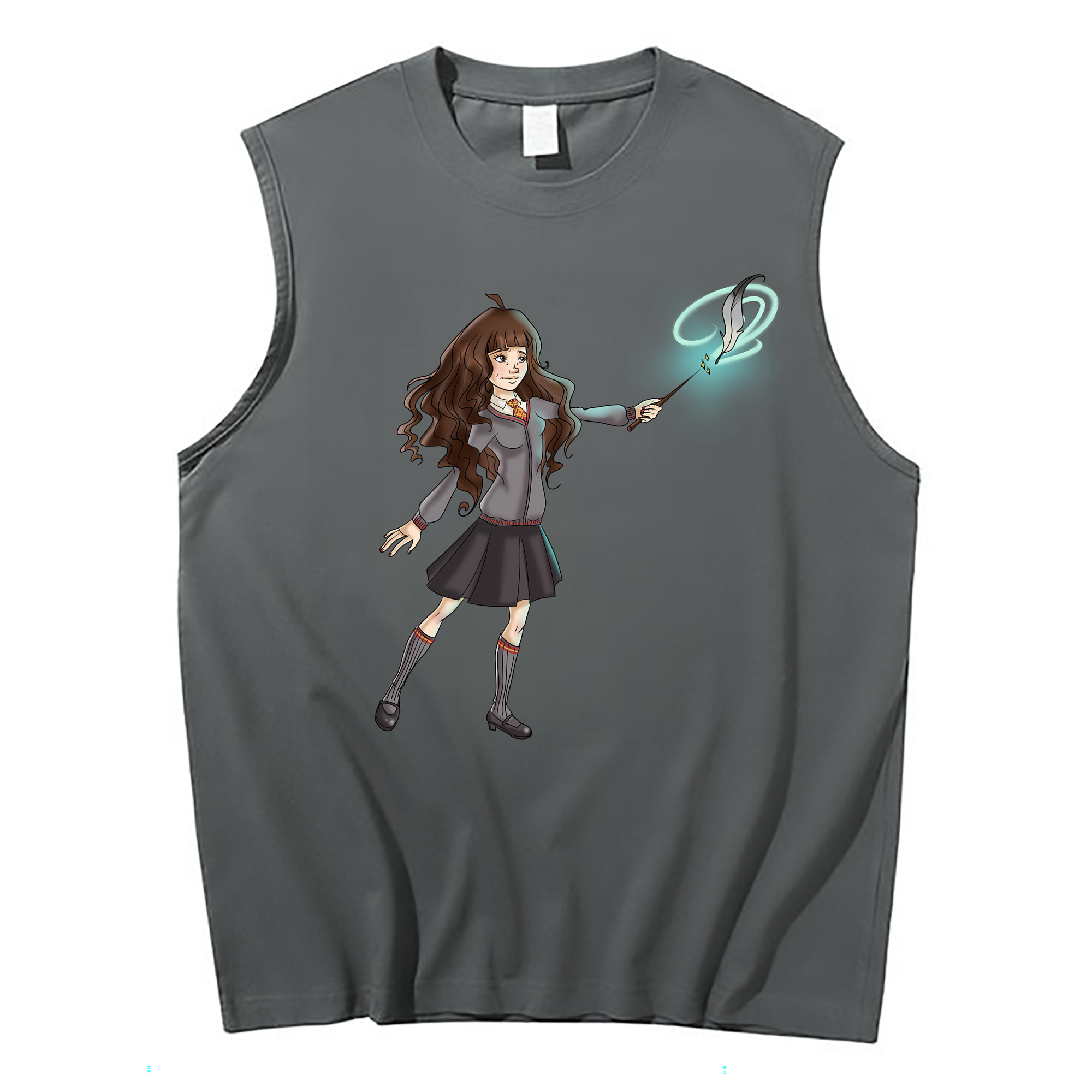 （画像用） Harry Potter ハリー・ポッターシリーズ コットン100％タンクトップ（フロントプリント）